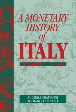 portada A Monetary History of Italy Hardback (Studies in Macroeconomic History) (en Inglés)