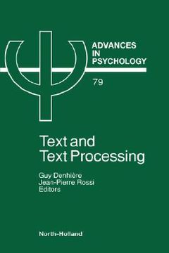 portada advances in psychology v79 (in English)