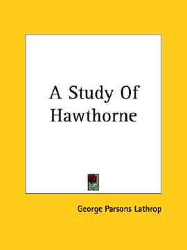portada a study of hawthorne (en Inglés)