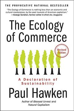 portada the ecology of commerce,a declaration of sustainability