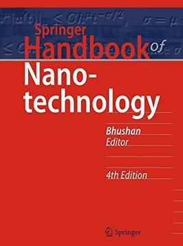 portada Springer Handbook of Nanotechnology (Springer Handbooks) (en Inglés)