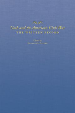 portada Utah and the American Civil War: The Written Record (in English)