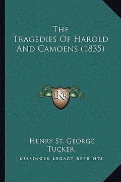 portada the tragedies of harold and camoens (1835) (in English)
