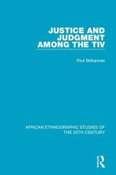 portada Justice and Judgment Among the Tiv