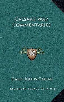 portada caesar's war commentaries (en Inglés)