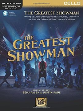 portada The Greatest Showman: Instrumental Play-Along Series for Cello (en Inglés)