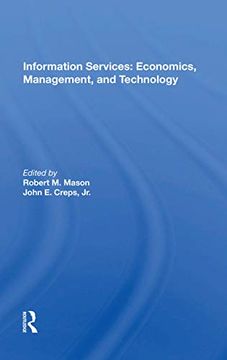 portada Information Services: Economics, Management, and Technology (en Inglés)