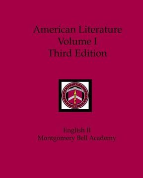 portada American Literature Volume i Third Edition 