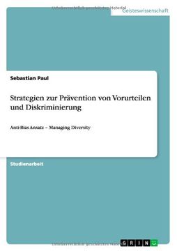 portada Strategien Zur Pravention Von Vorurteilen Und Diskriminierung (German Edition)
