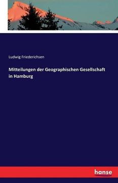 portada Mitteilungen Der Geographischen Gesellschaft in Hamburg (German Edition)