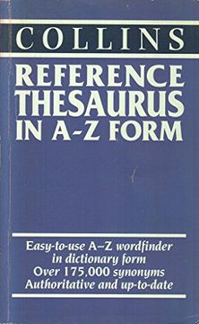 portada Collins Reference Thesaurus in a-z Form (en Inglés)