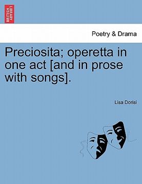 portada preciosita; operetta in one act [and in prose with songs].