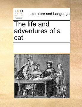 portada the life and adventures of a cat. (en Inglés)