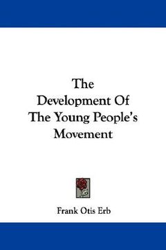 portada the development of the young people's movement (en Inglés)