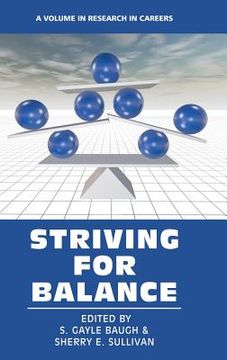 portada Striving for Balance (HC) (en Inglés)