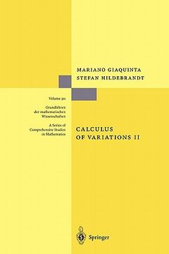 portada calculus of variations ii: the hamiltonian formalism (in English)