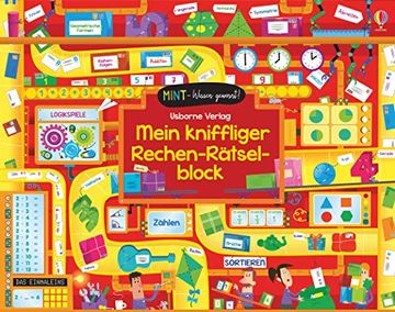 portada Mint - Wissen Gewinnt! Mein Kniffliger Rechen-Rätselblock (in German)