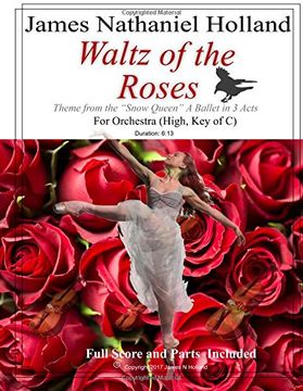 portada Waltz of the Roses: (HIGH, KEY OF C) Pas de Deux and Theme from the Ballet The Snow Queen