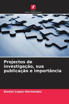 portada Projectos de Investigação, sua Publicação e Importância