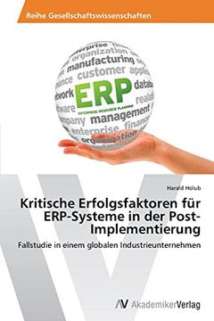 portada Kritische Erfolgsfaktoren für ERP-Systeme in der Post-Implementierung