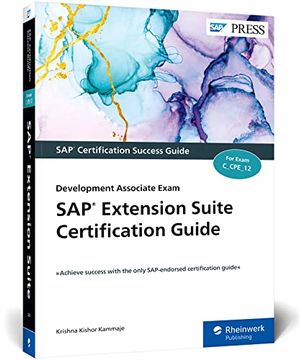 portada Sap Extension Suite Certification Guide: Development Associate Exam (Sap Press) (en Inglés)