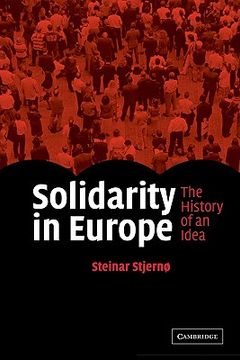 portada Solidarity in Europe Paperback (in English)