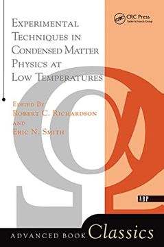 portada Experimental Techniques in Condensed Matter Physics at low Temperatures (Advanced Book Classics) (en Inglés)