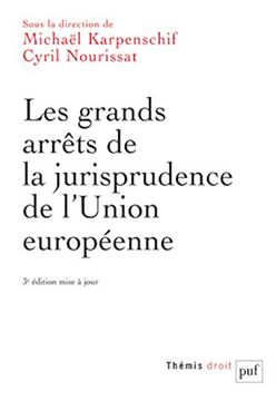 portada Les Grands Arrêts de la Jurisprudence de L'union Européenne