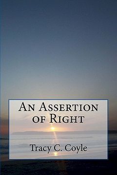 portada an assertion of right (en Inglés)