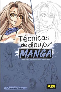 portada Tecnicas de Dibujo Manga 03 - Personajes Inolvidables