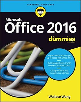 portada Office 2016 For Dummies (For Dummies (Computers))