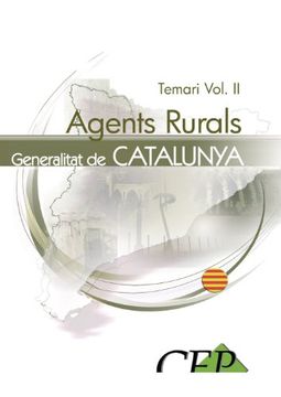 portada agents rurals de la generalitat de catalunya. temari vol. ii.