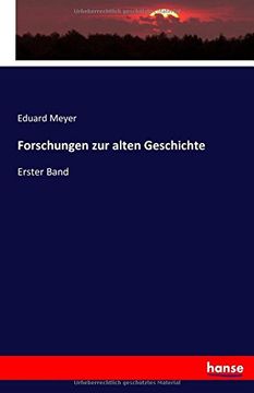 portada Forschungen zur alten Geschichte: Erster Band (German Edition)
