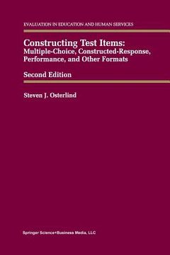 portada Constructing Test Items: Multiple-Choice, Constructed-Response, Performance and Other Formats (in English)