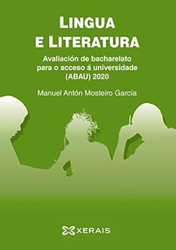 portada Abau 2020. Lingua e Literatura. Avaliación de Bacharelato Para o Acceso á Universidade (en Gallego)