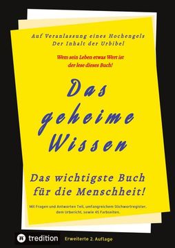 portada Das Geheime Wissen¿ Das Wichtigste Buch für die Menschheit! De Johannes Herausgeber; Greber(Tredition Gmbh) (in German)