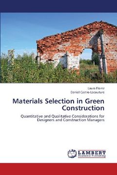 portada Materials Selection in Green Construction
