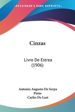 portada Cinzas: Livro De Estrea (1906)