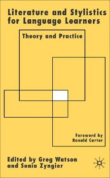 portada literature and stylistics for language learners: theory and practice