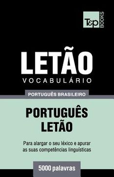 portada Vocabulário Português Brasileiro-Letão - 5000 palavras (en Portugués)