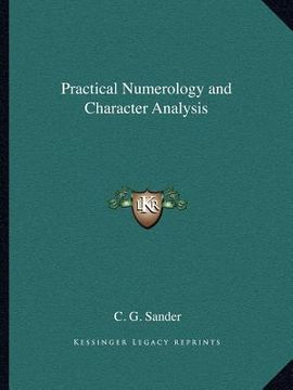 portada practical numerology and character analysis (en Inglés)