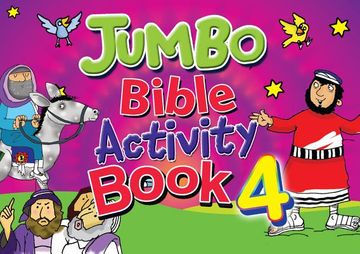 portada jumbo bible activity book 4 (en Inglés)