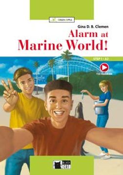 portada Alarm at Marine World: Alarm at Marine World! + Audio + app (en Inglés)