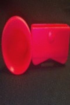 portada Altavoz Iphone 4 - 4S Speaker Rojo