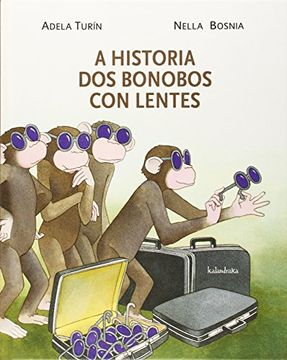 portada A Historia dos Bonobos con Lentes (Tras os Montes) (in Galician)