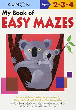 portada My Book of Easy Mazes (Kumon Workbooks) (en Inglés)