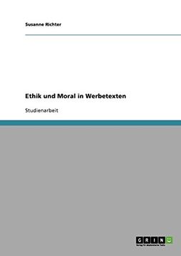 portada Ethik und Moral in Werbetexten (German Edition)