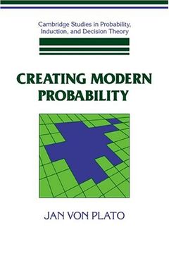 portada Creating Modern Probability Hardback: Its Mathematics, Physics and Philosophy in Historical Perspective (Cambridge Studies in Probability, Induction and Decision Theory) (in English)
