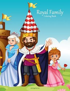 portada Royal Family Coloring Book 1 (en Inglés)