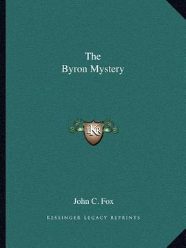 portada the byron mystery